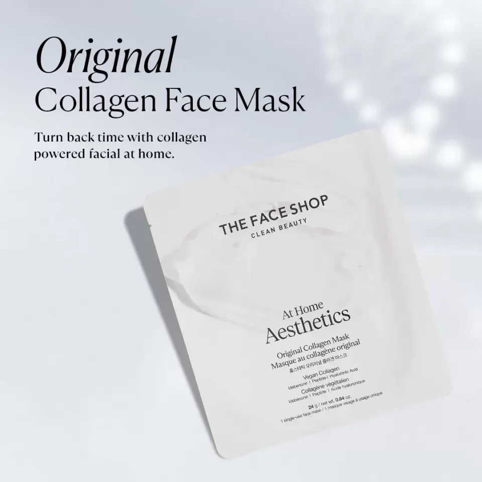 Original Collagen Face Mask with Vegan Collagen & Peptide Complex 24g