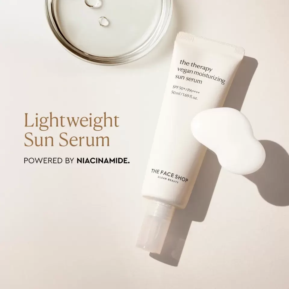 The Therapy Vegan Moisturizing Sun Serum 50 ml