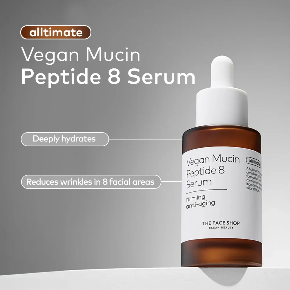 Alltimate Vegan Mucin Peptide 8 Serum 30 ml
