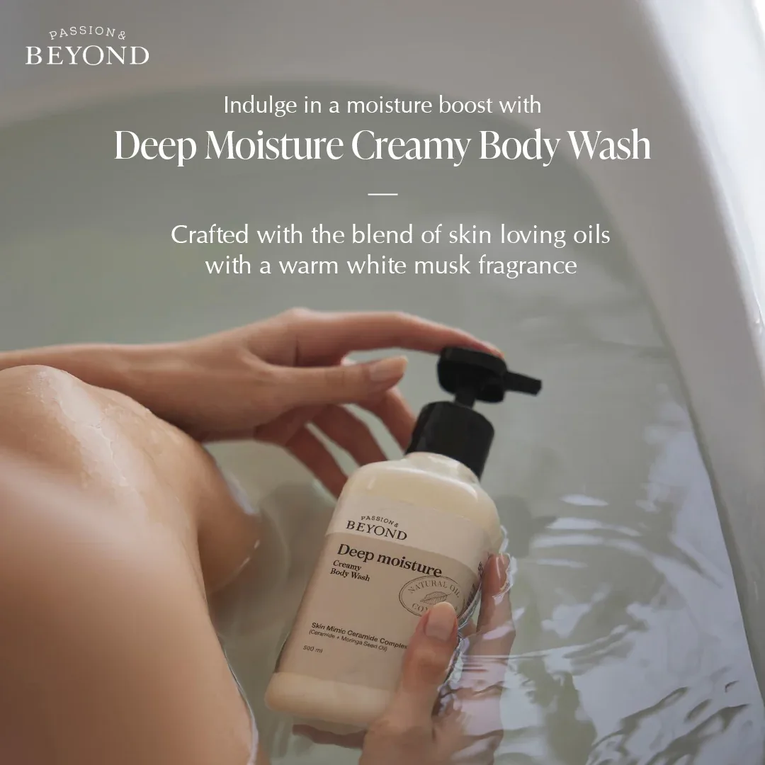 Ceramide Infused Body Wash, For Restoring Skin Barrier & Deep Nourishment 500 ml