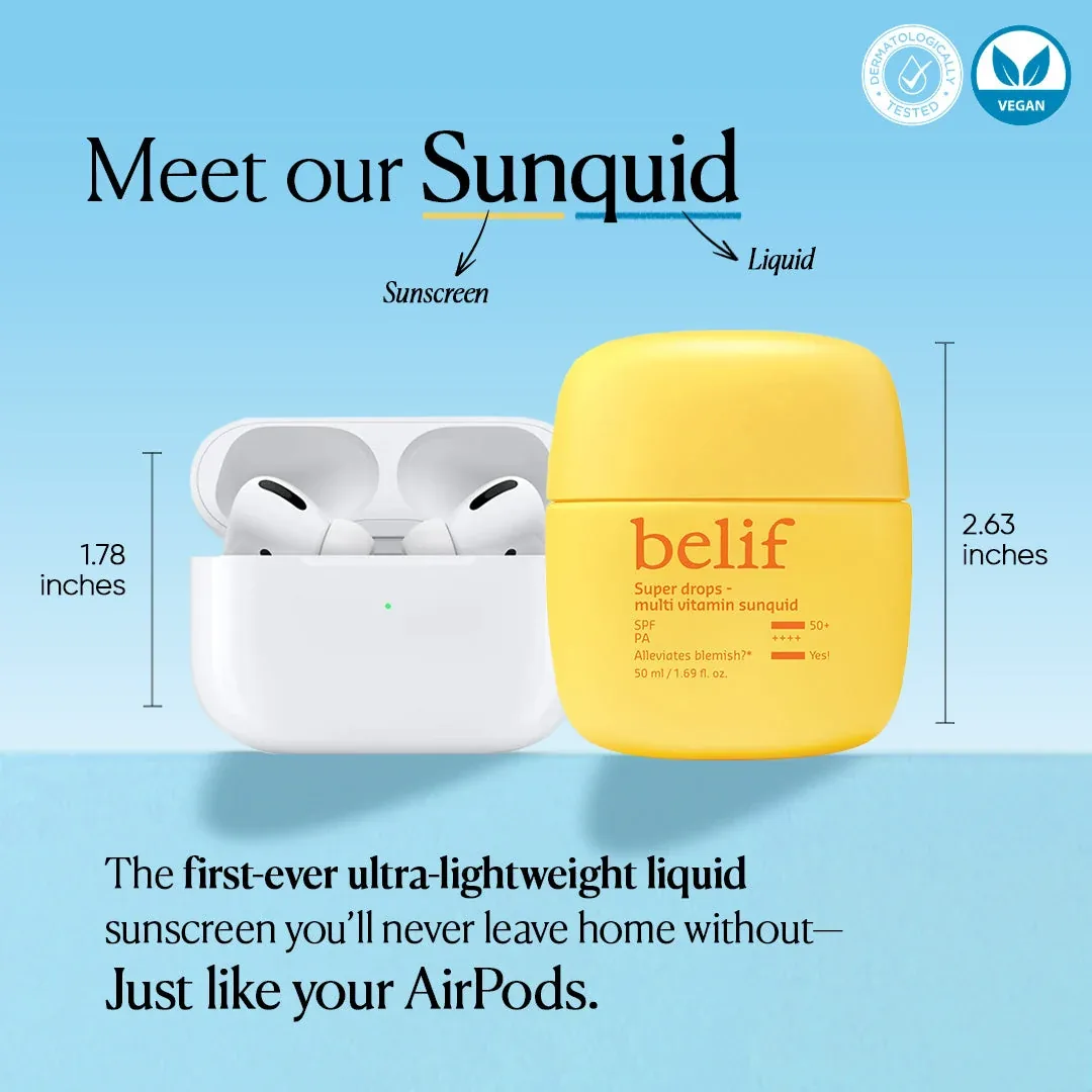 Super Drops Multivitamin Sunquid SPF 50+ PA++++ 50 ml