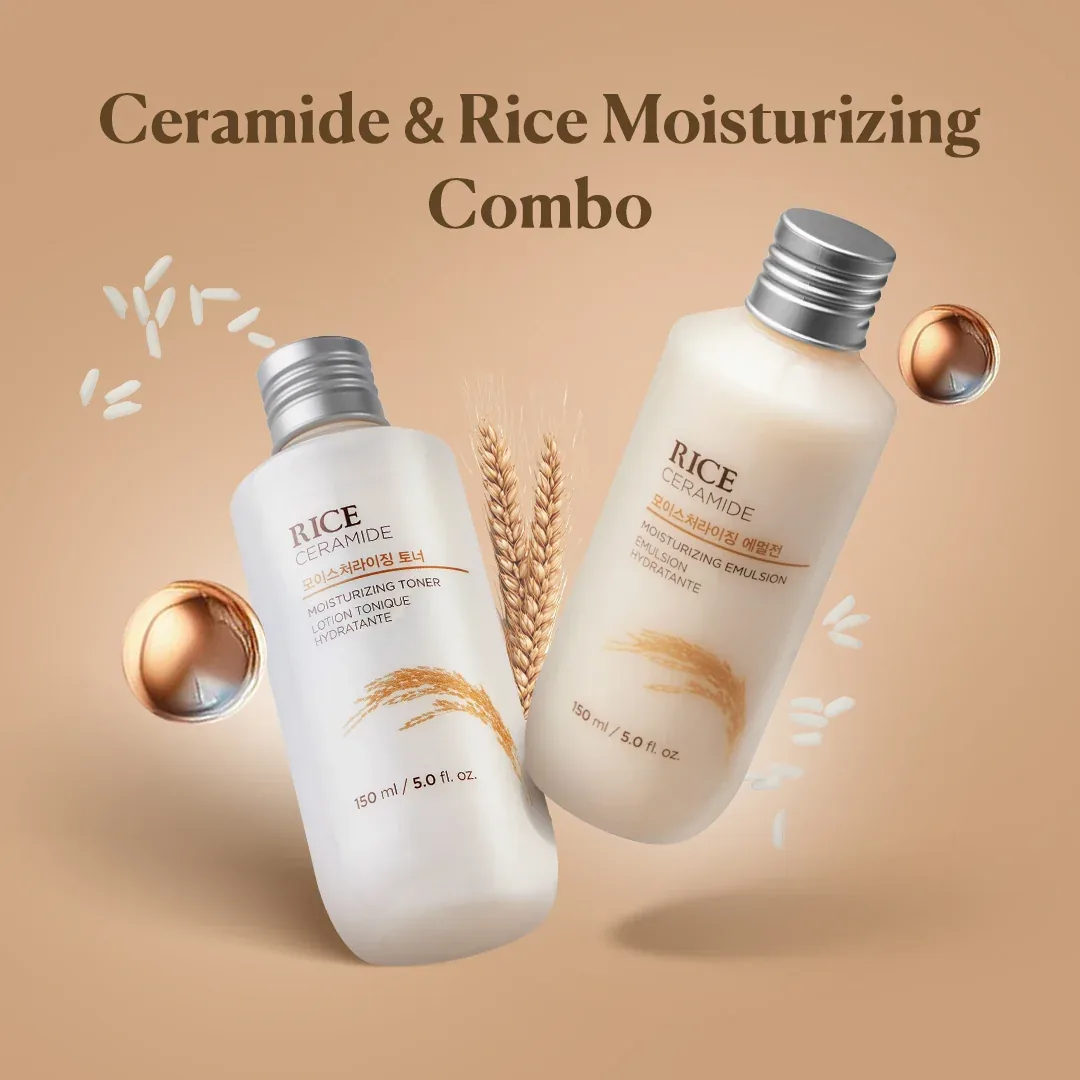 2 Step Ceramide & Rice Moisturizing Combo 150 ml