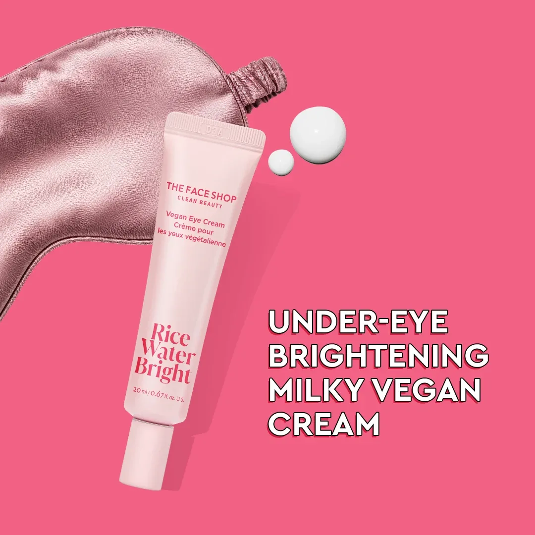 Rice Water Bright Vegan Eye Cream 20 ml