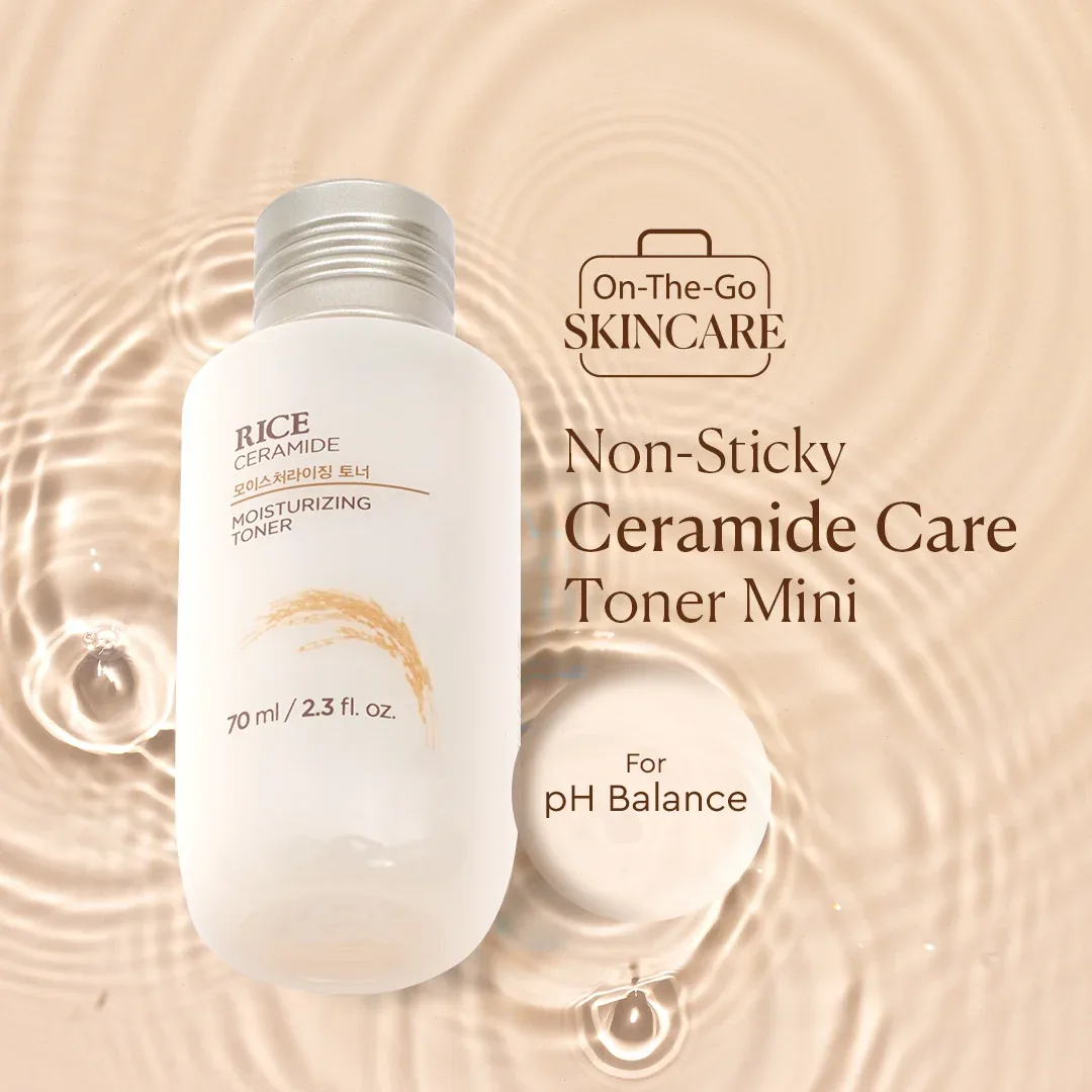 Ceramide & Rice Moisturizing Toner 70 ml