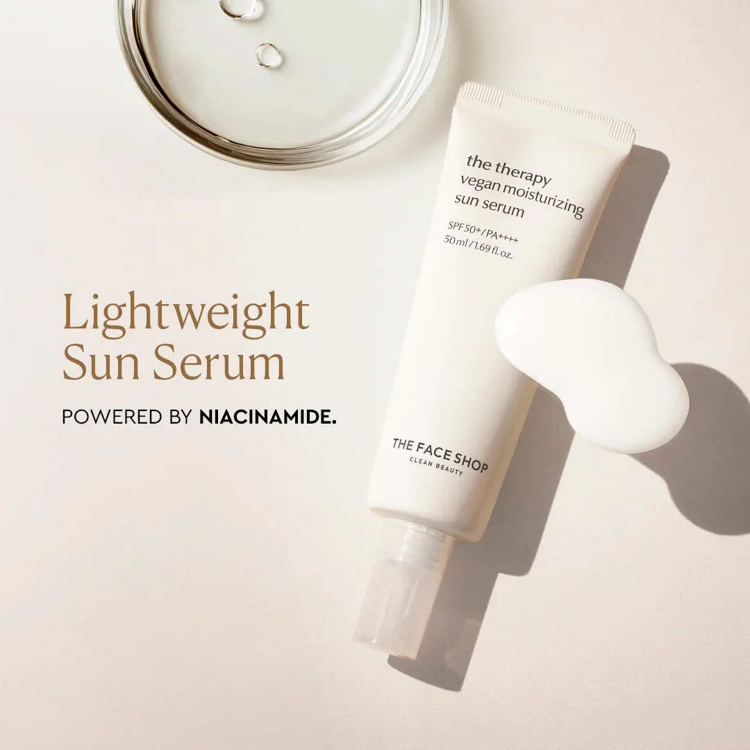 The Therapy Vegan Moisturizing Sun Serum 50 ml