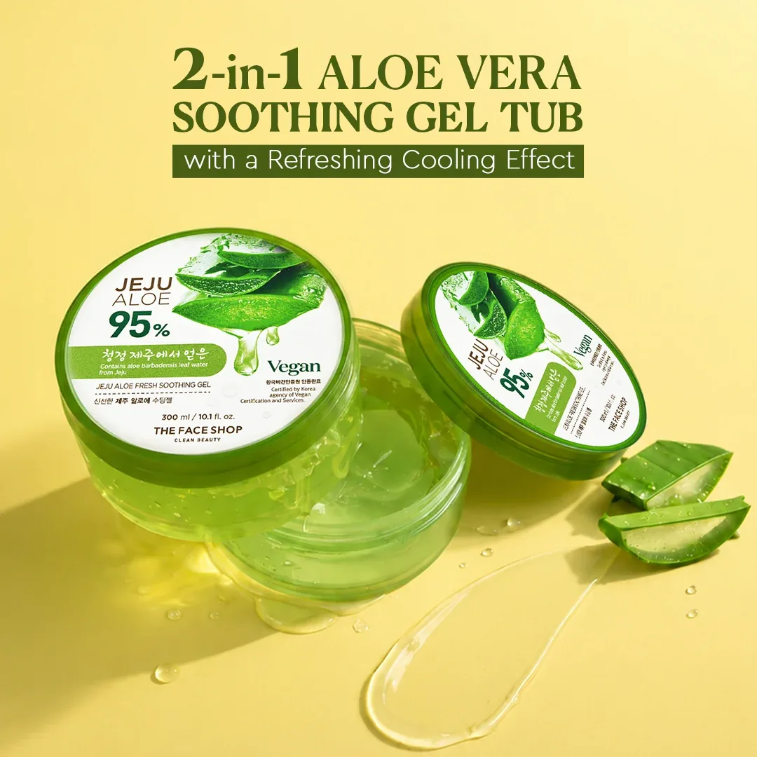 Jeju Aloe Fresh Soothing Gel 300 ml