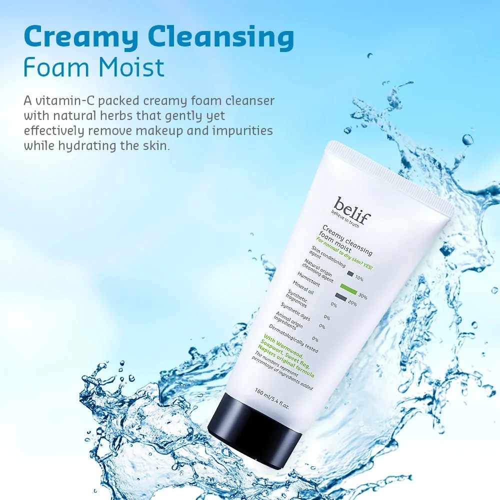 Creamy cleansing foam 160 ml