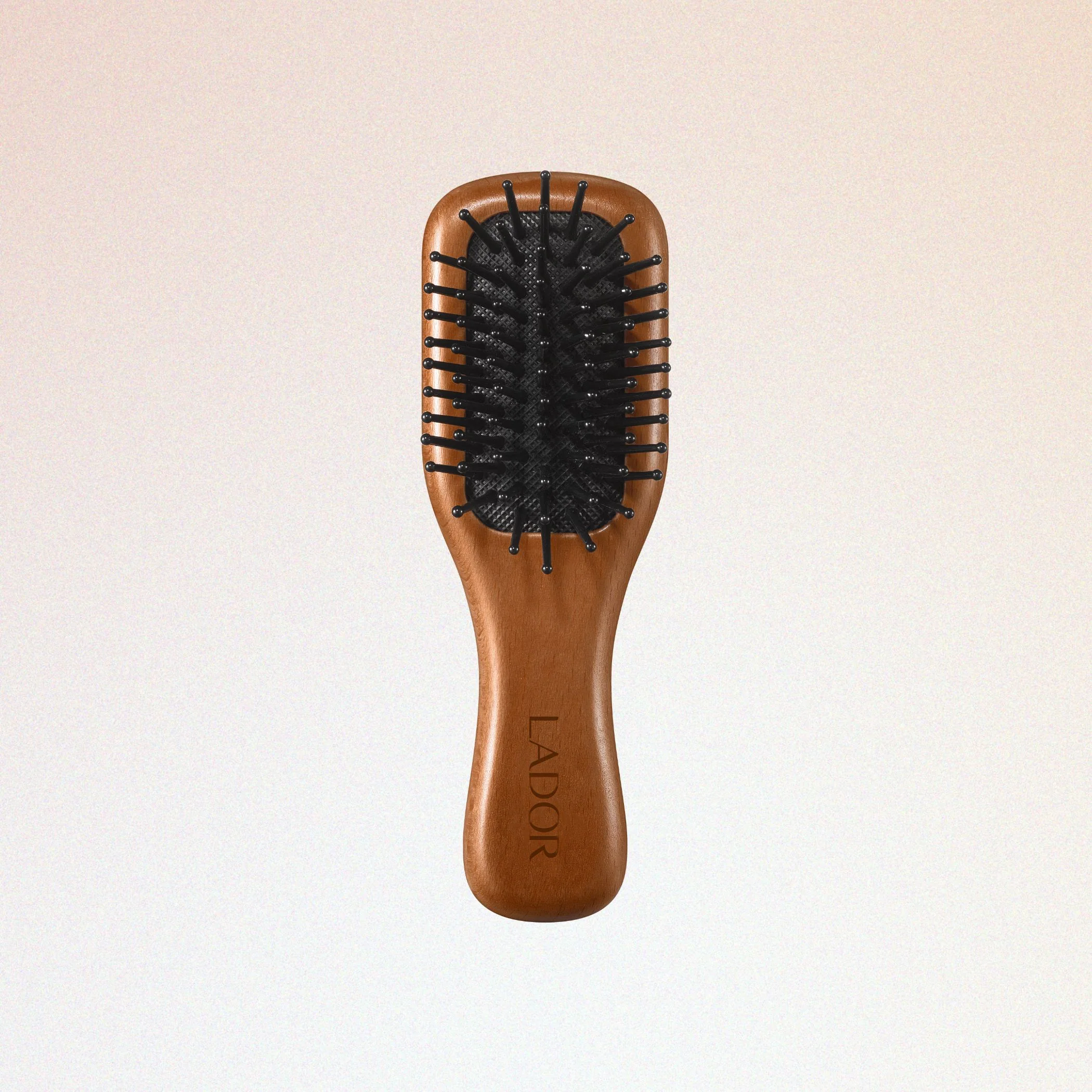 Mini Wooden Paddle Brush