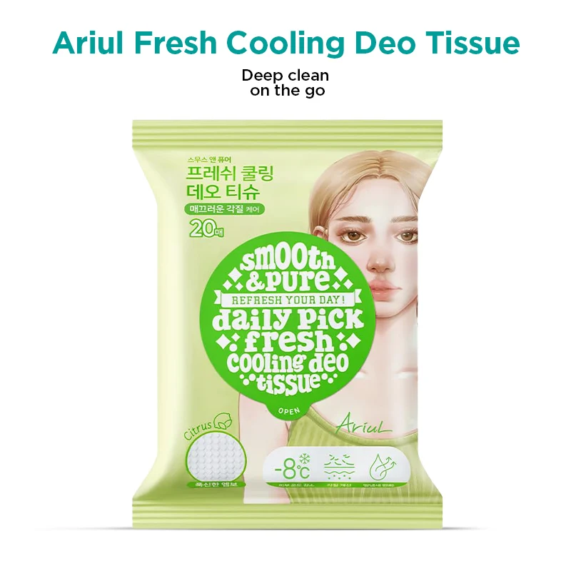 Smooth & Pure Fresh Cooling Deo Tissue