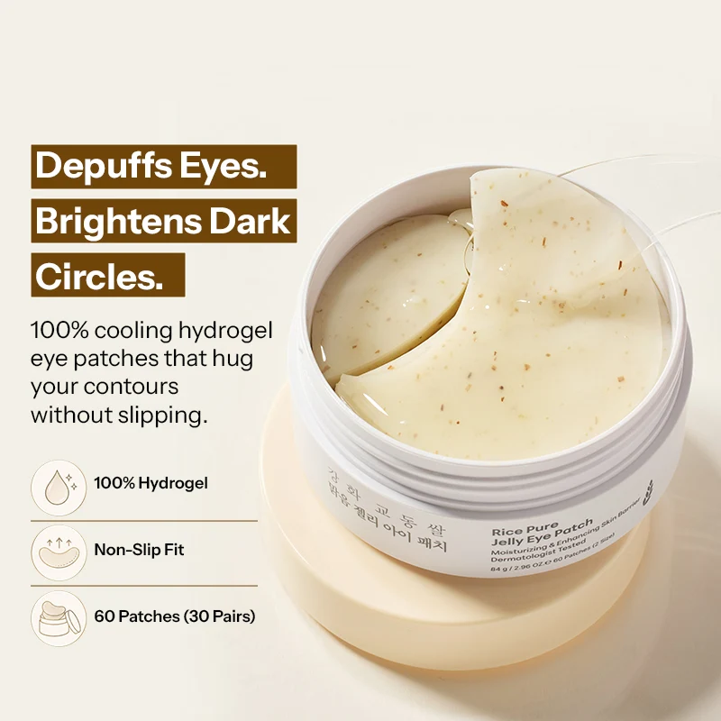 Rice Pure Jelly Eye Patch 84g