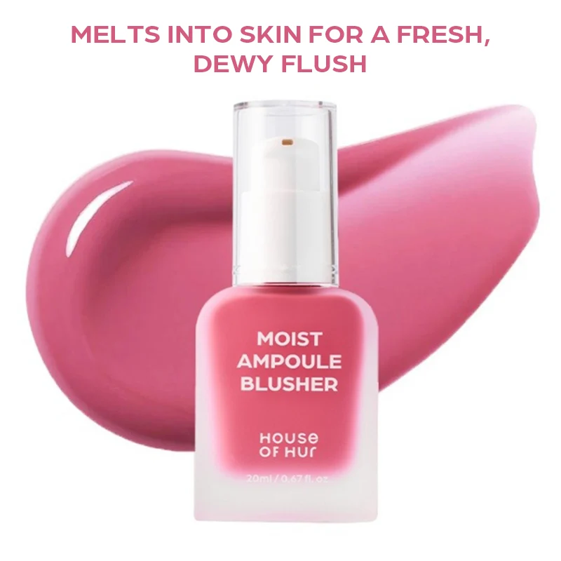 Moist Ampoule Blusher 07 Pink Rosie 10ml, 20ml