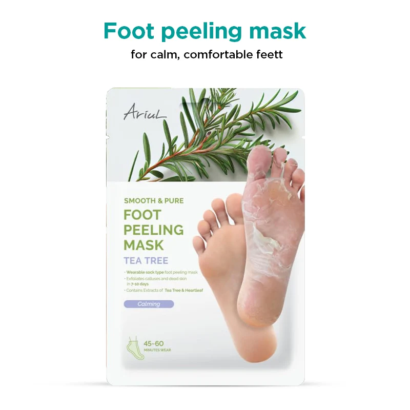 Smooth & Pure Foot Peeling Mask Calming (Tea Tree) 34g