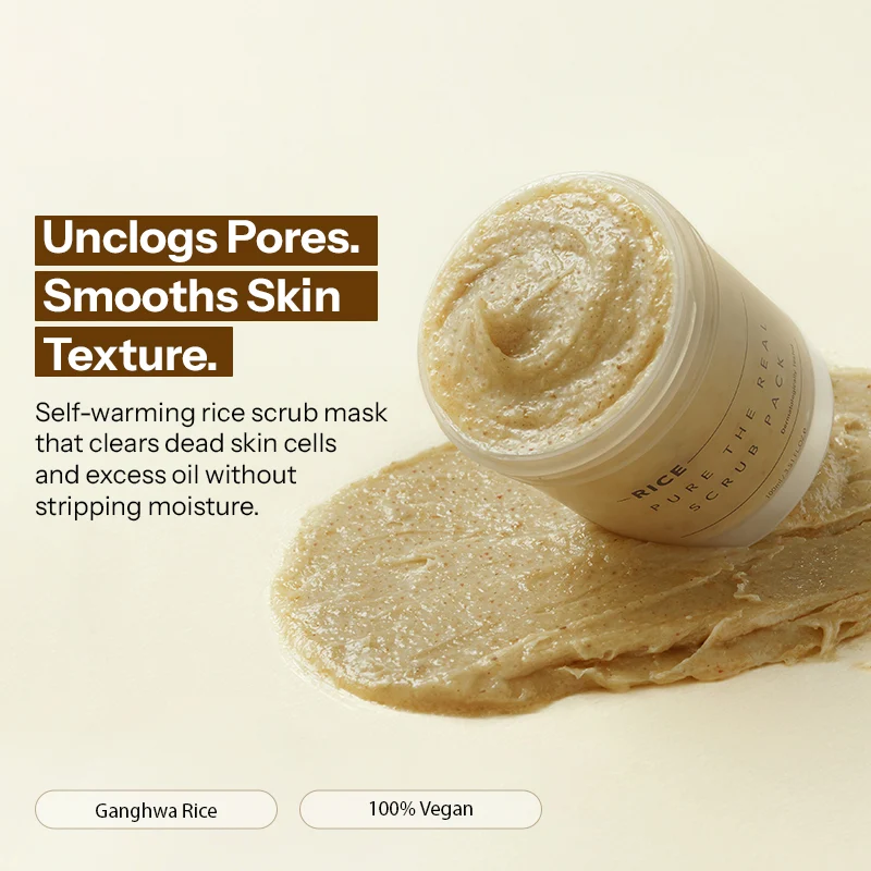 Rice Pure The Real Scrub Pack 100ml