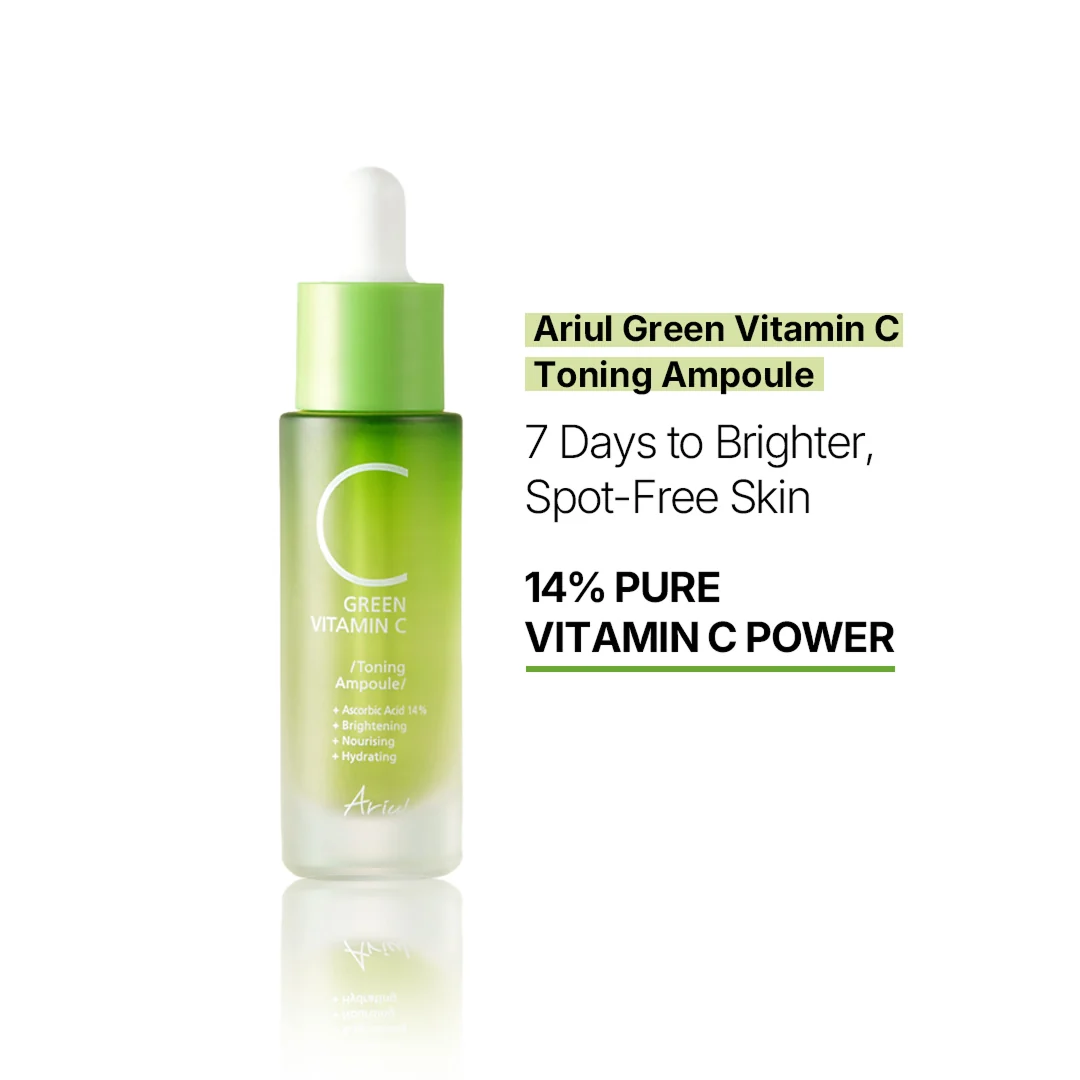 Green Vitamin C Toning Ampoule – 15ml