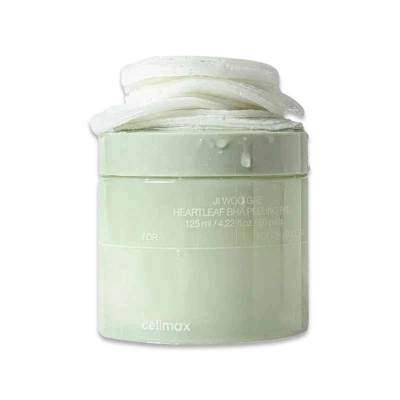 Ji Woo Gae Heartleaf Bha Peeling Pad - 60pads