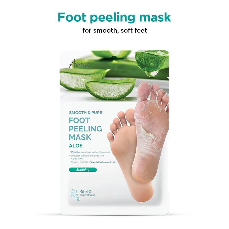 Smooth & Pure Foot Peeling Mask Soothing (Aloe) 34g