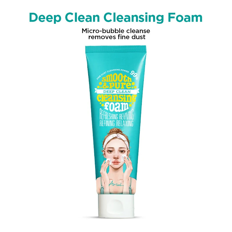Smooth & Pure Deep Clean Cleansing Foam 120ml
