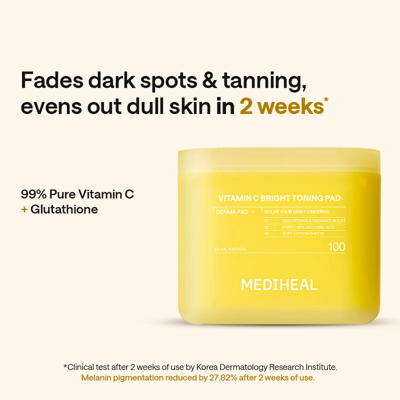 Vitamin C Bright Toning Pad - 180ml