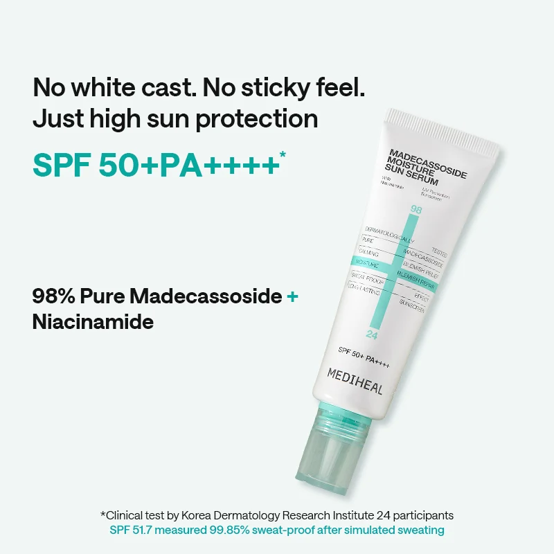 Madecassoside Moisture Sun Serum Blemish Repair SPF50+ PA++++ - 50g