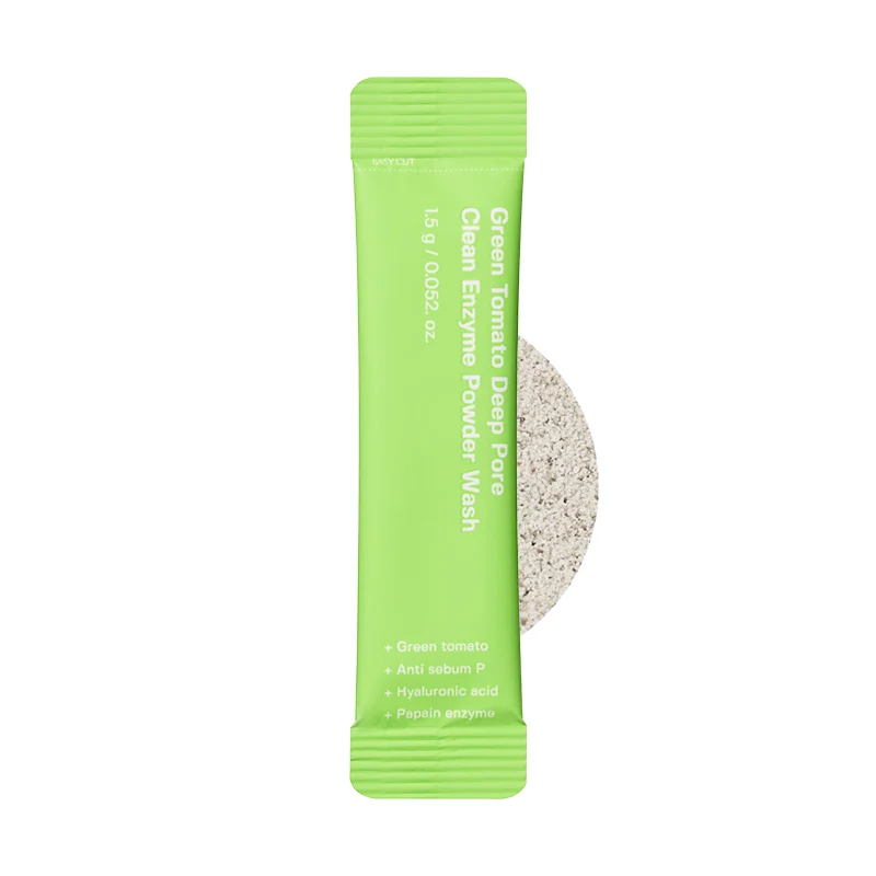 Green Tomato Deep Pore Clean Enzyme Powder Wash - (1.5g/10ea)