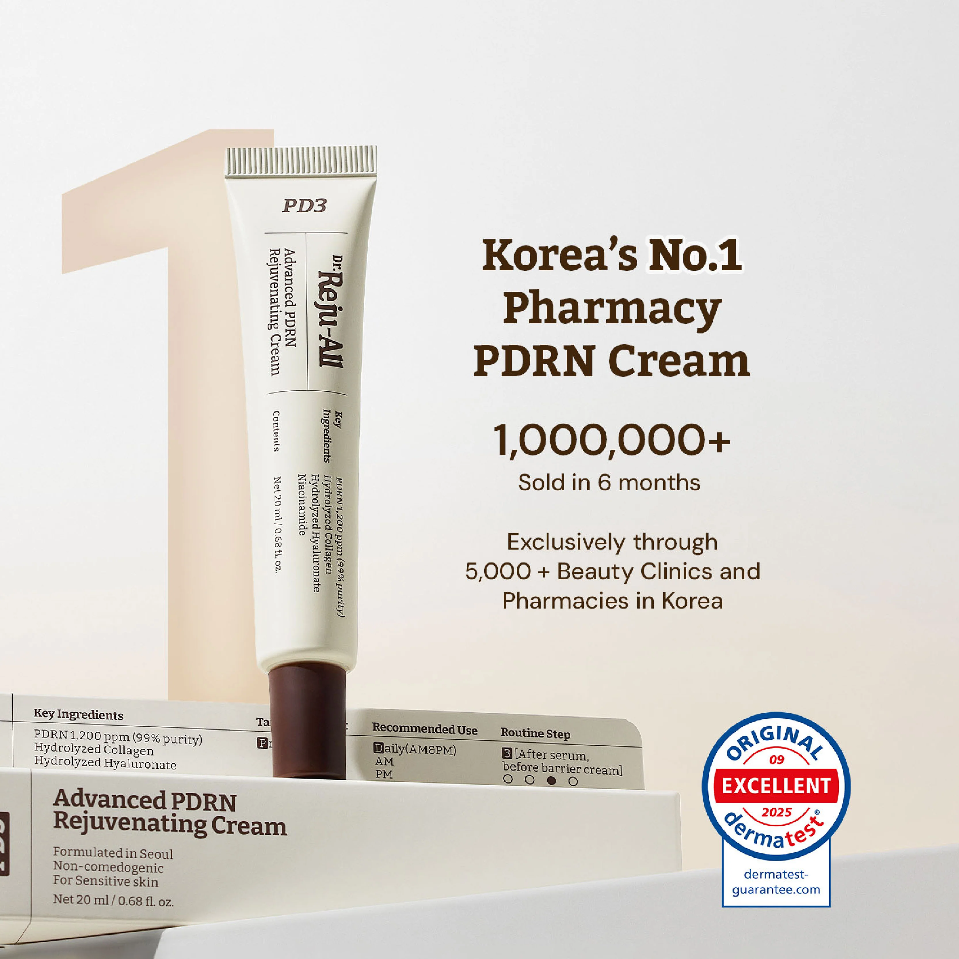 Advanced PDRN Rejuvenating Cream - 20ml