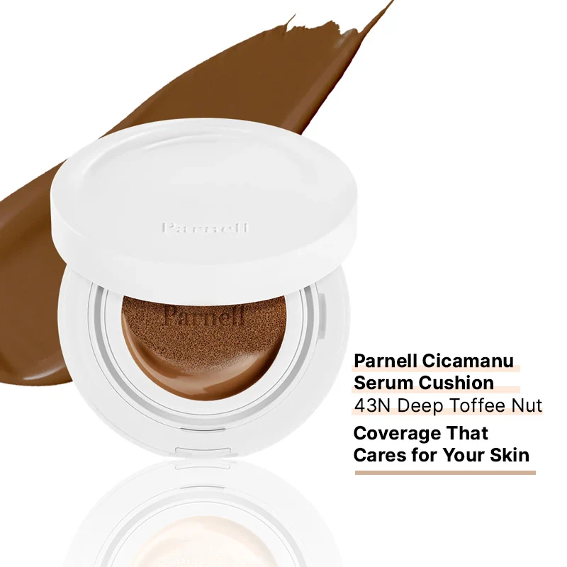 Cicamanu Serum Cushion 43N Deep Toffee Nut - 15g