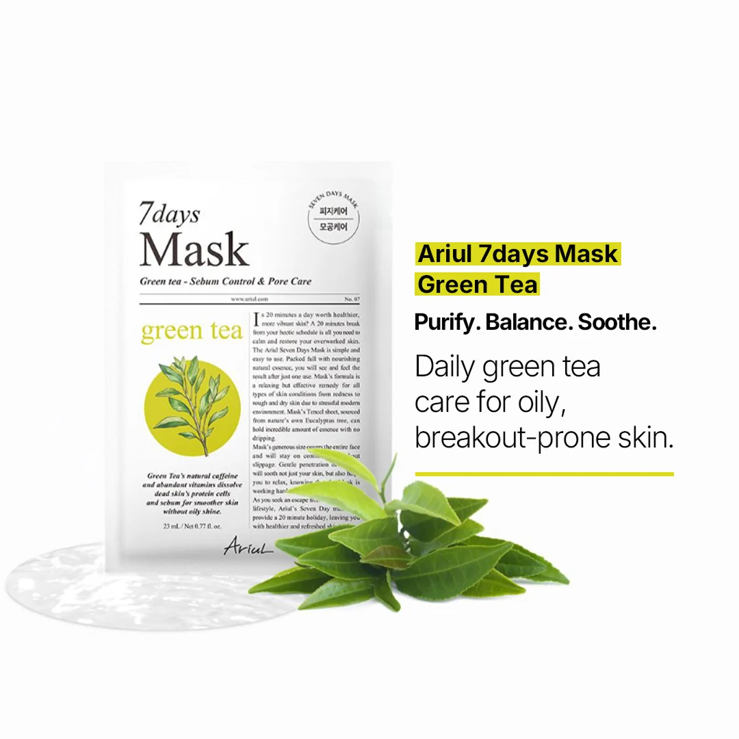 7days Mask Green Tea S - 23ml